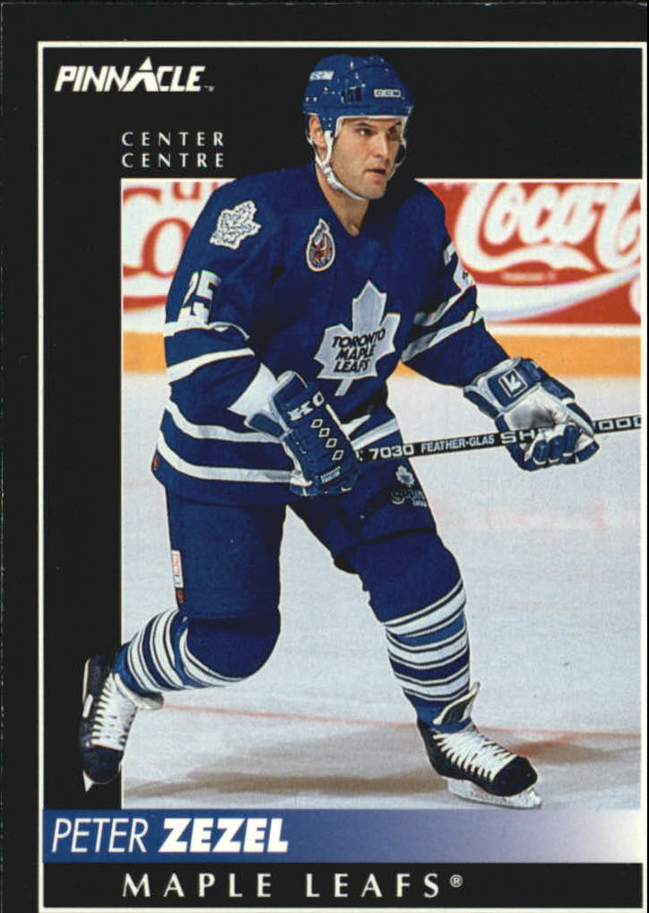 1992-93 Pinnacle French #283 Peter Zezel