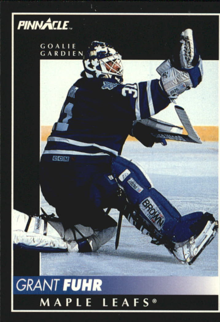 1992-93 Pinnacle French #301 Grant Fuhr