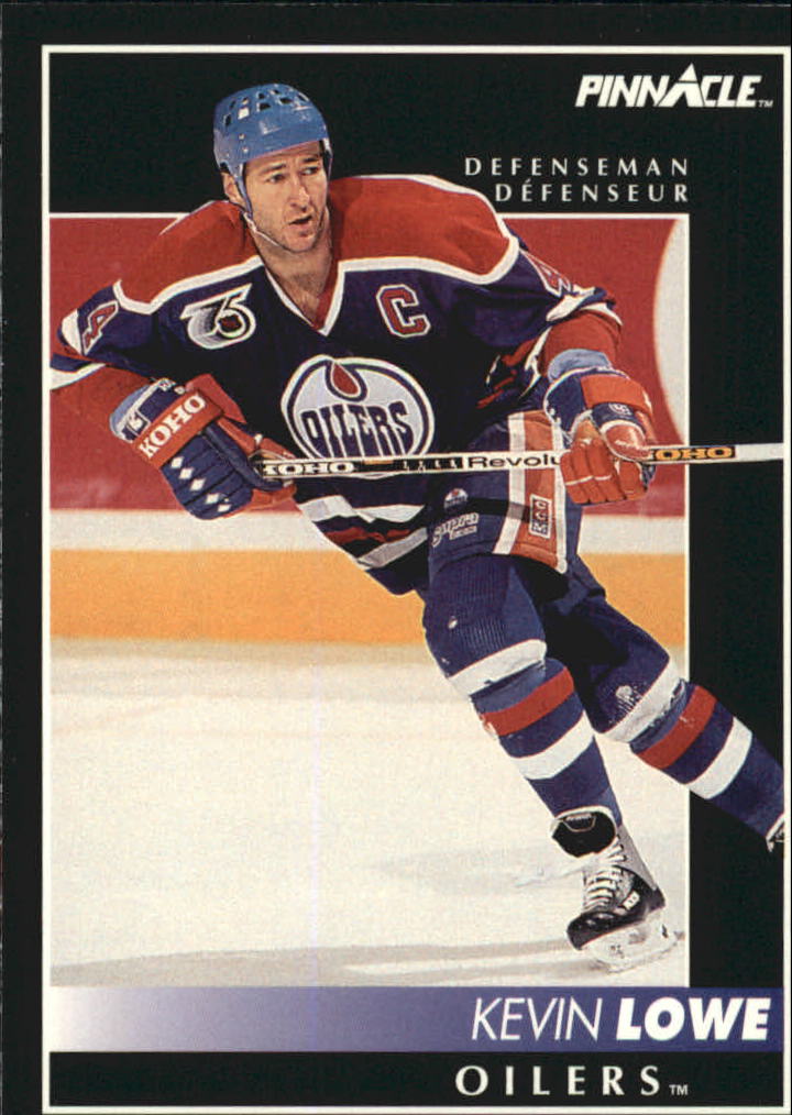 1992-93 Pinnacle French #338 Kevin Lowe