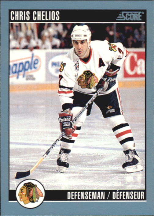1992-93 Score Canadian #2 Chris Chelios