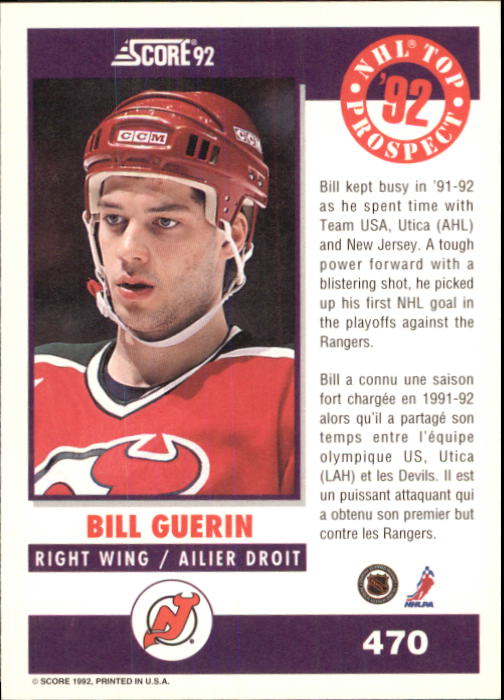 B3532- 1992-93 Rillen Kanadischer Hk 251-500 + Rookies -du Pick- 15 + Kostenlose - Bild 437 von 495