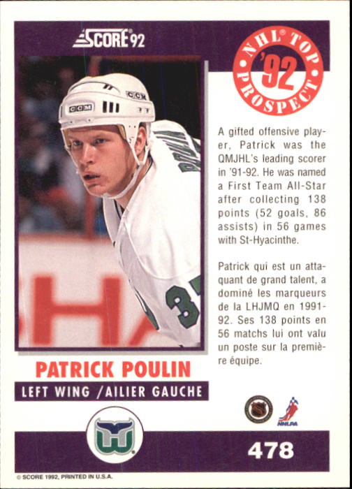 B3532- 1992-93 Rillen Kanadischer Hk 251-500 + Rookies -du Pick- 15 + Kostenlose - Bild 453 von 495