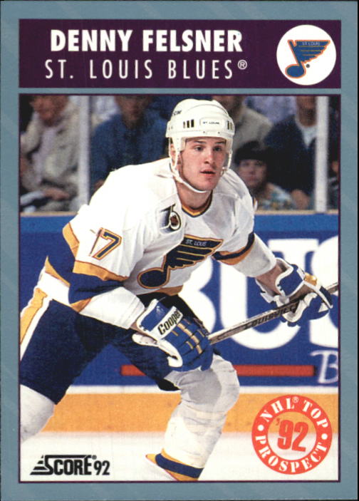 1992-93 Score Canadian #481 Denny Felsner TP RC