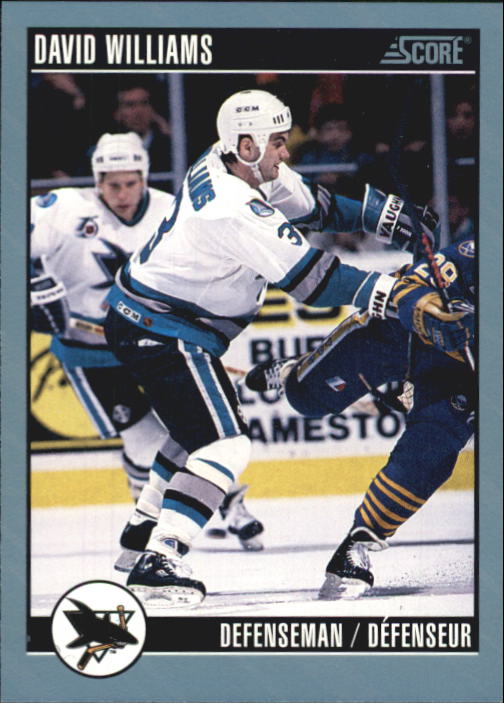 1992-93 Score Canadian #539 David Williams RC