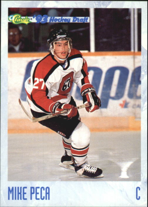 1993 Classic #25 Mike Peca - From Factory Sealed Set - MINT - Card ...