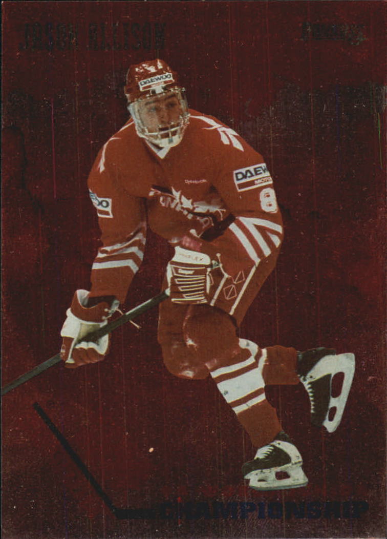 1993-94 Donruss Team Canada #1 Jason Allison