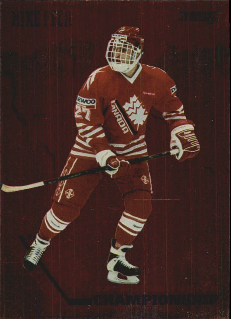 1993-94 Donruss Team Canada #18 Mike Peca