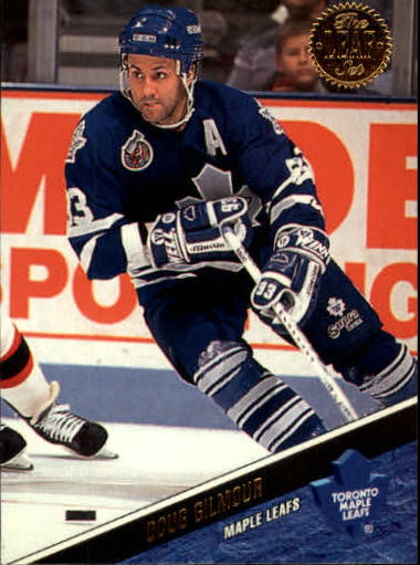1993 Authentic CCM Doug Gilmour Toronto Maple Leafs NHL Hockey Jersey Sz 48