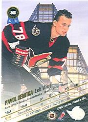 1993-94 Leaf #366 Pavol Demitra back image