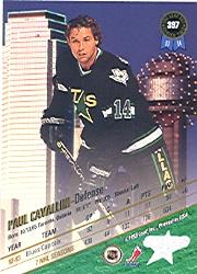 1993-94 Leaf #397 Paul Cavallini back image