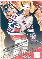 1993-94 Leaf #426 Mattias Norstrom RC back image