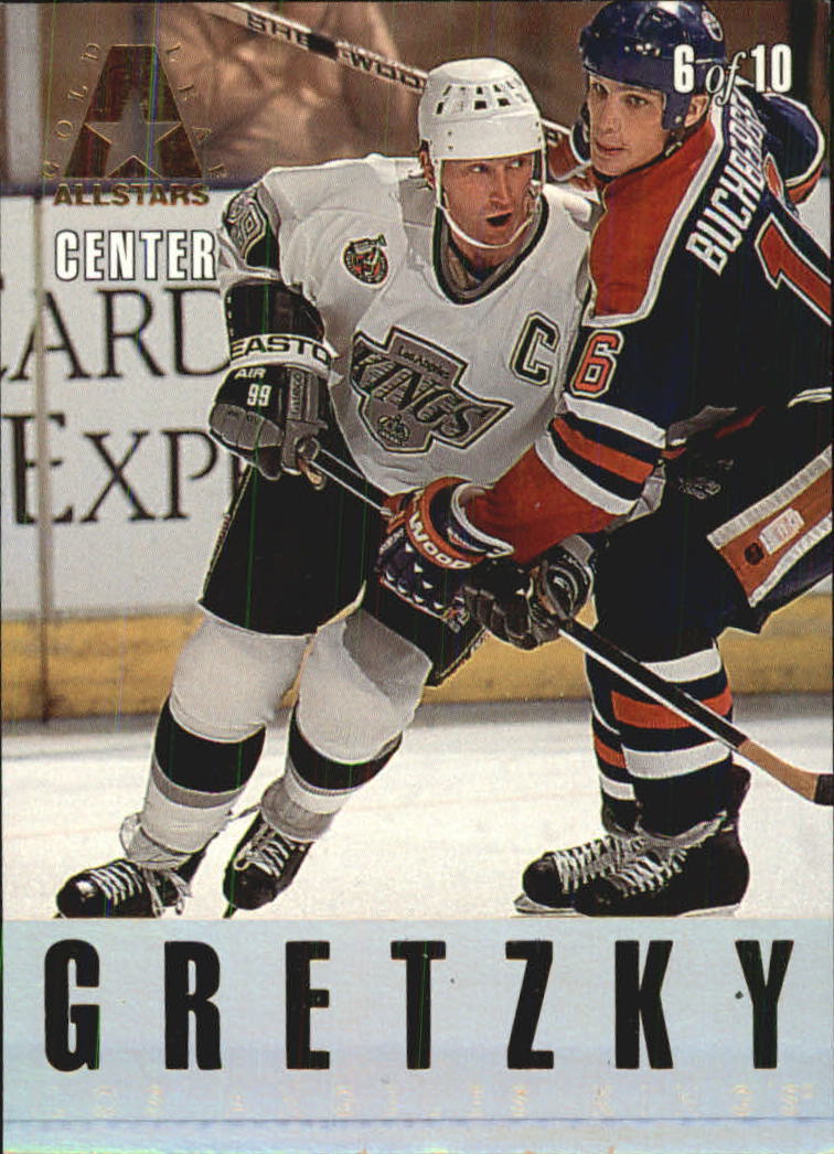 1993-94 Leaf Gold All-Stars #6 Wayne Gretzky/Doug Gilmour back image