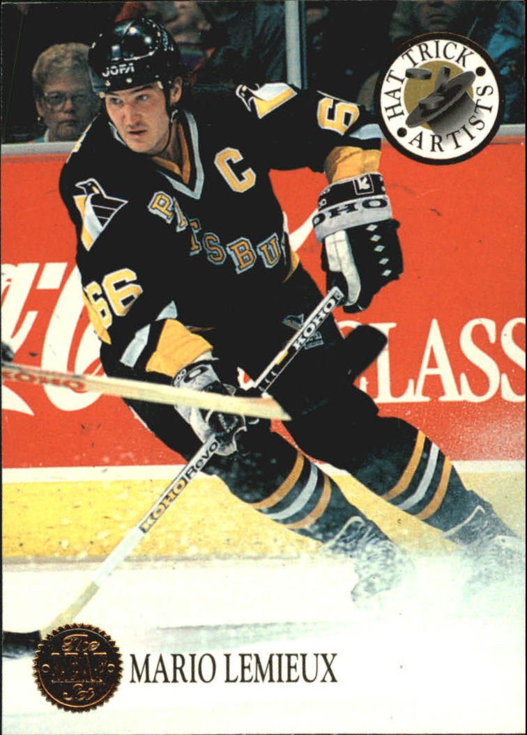 1993-94 Leaf Mario Lemieux Pittsburgh Penguins #1*
