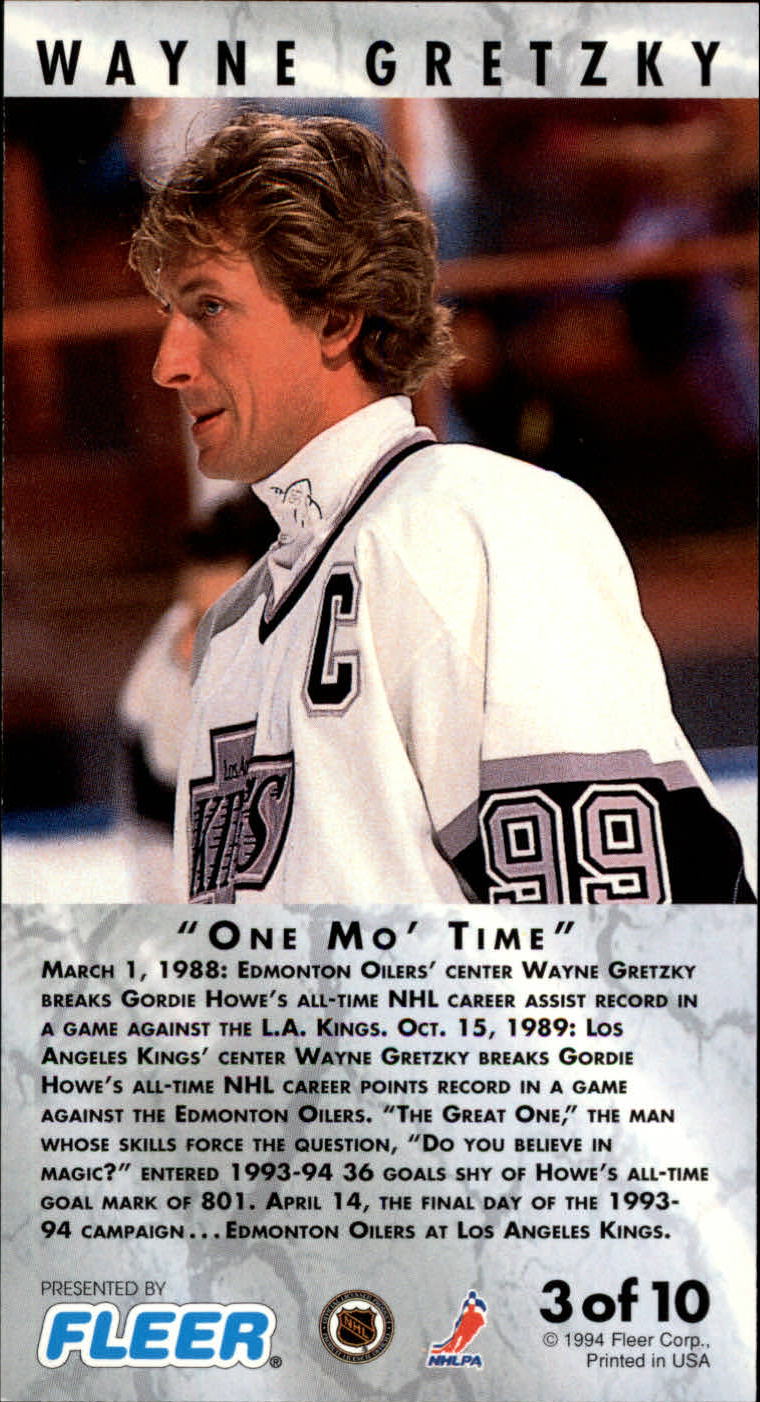 1993-94 PowerPlay Gamebreakers #3 Wayne Gretzky back image