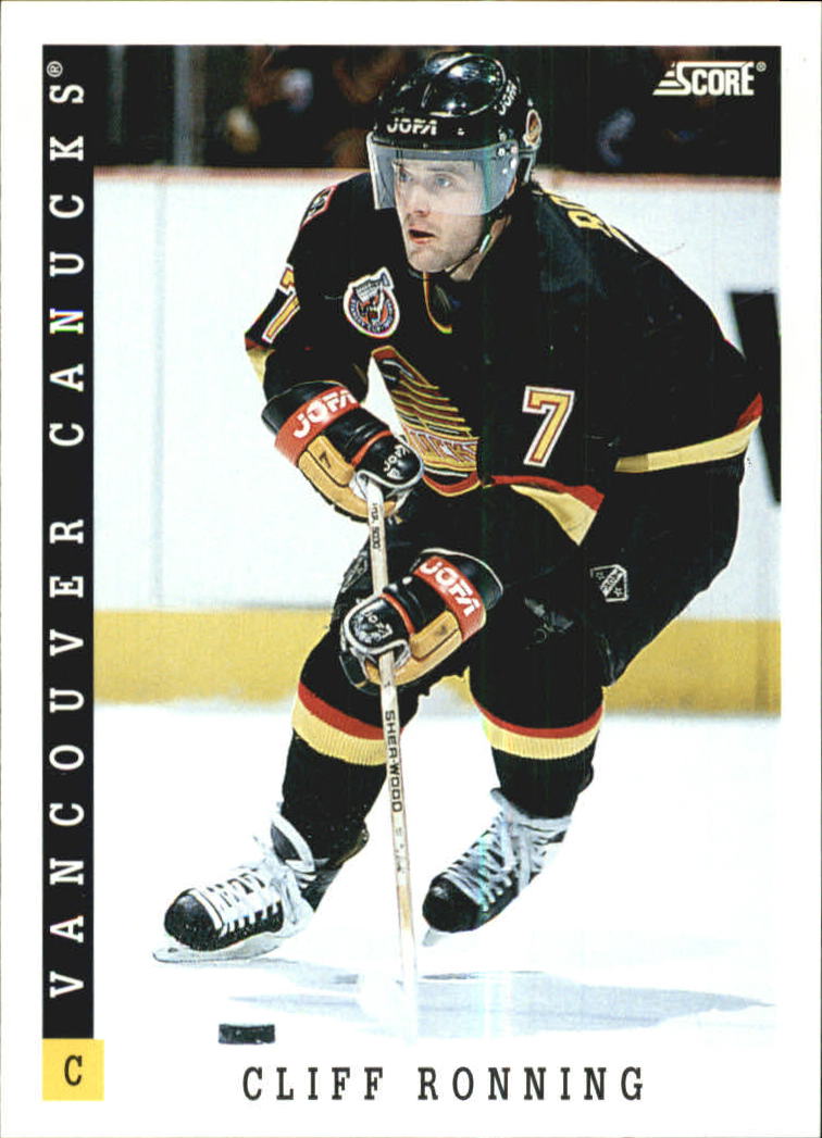 1993-94 Score #17 Cliff Ronning