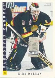 1993-94 Score #47 Kirk McLean