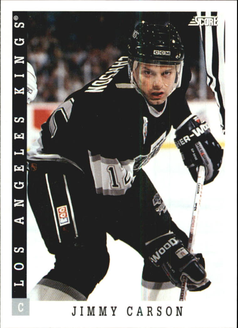 199394 Score Hockey 109 Jimmy Carson eBay