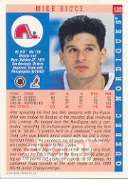 1993-94 Score #120 Mike Ricci back image