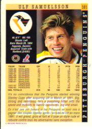 1993-94 Score #161 Ulf Samuelsson back image