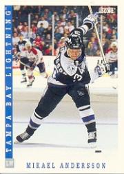 1993-94 Score #427 Mikael Andersson