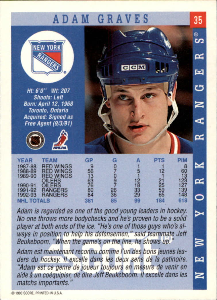 Sports Card Back