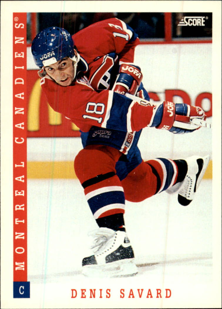 1993-94 Score Canadian #105 Denis Savard