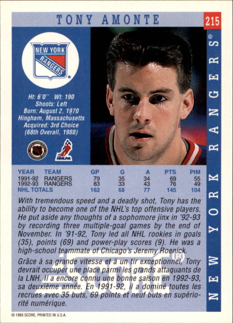 Sports Card Back