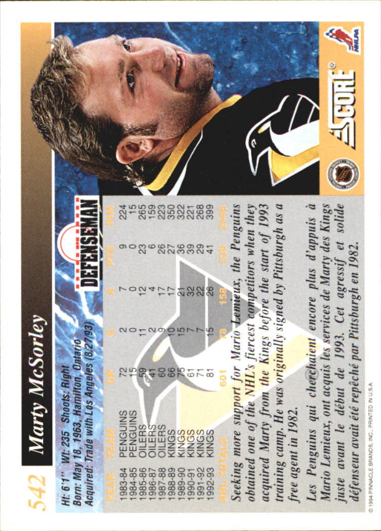 Sports Card Back