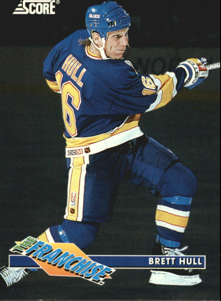 1993-94 Score Franchise #18 Brett Hull