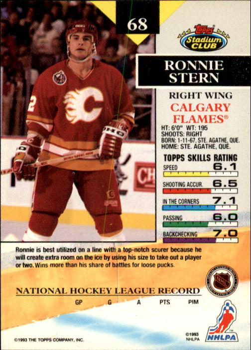 B1400- 1993-94 Stadium Club Hk #s 1-250 +Rookies -You Pick- 15+ FREE US SHIP - Picture 135 of 493