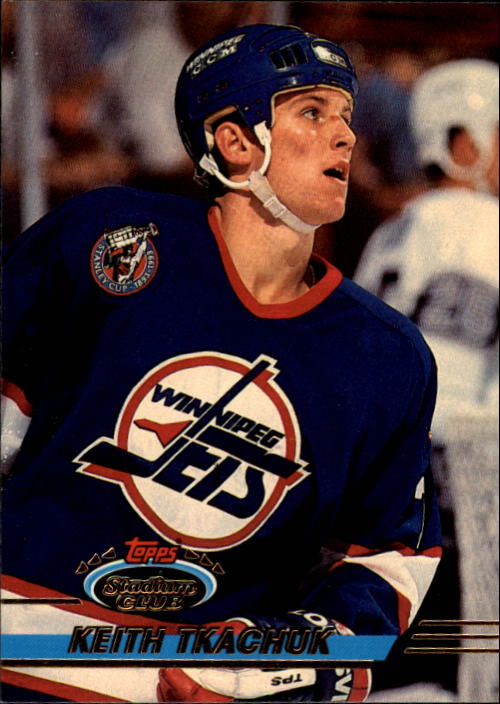 1993-94 Topps Premier Hockey Gold #502 Keith Tkachuk USA Winnipeg Jets