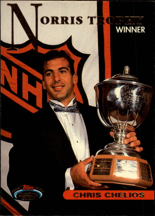 1993-94 Stadium Club #147 Chris Chelios/Norris Trophy - NM-MT ...