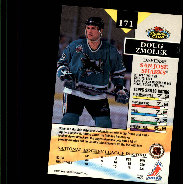 B1400- 1993-94 Stadium Club Hk #s 1-250 +Rookies -You Pick- 15+ FREE US SHIP - Picture 335 of 493
