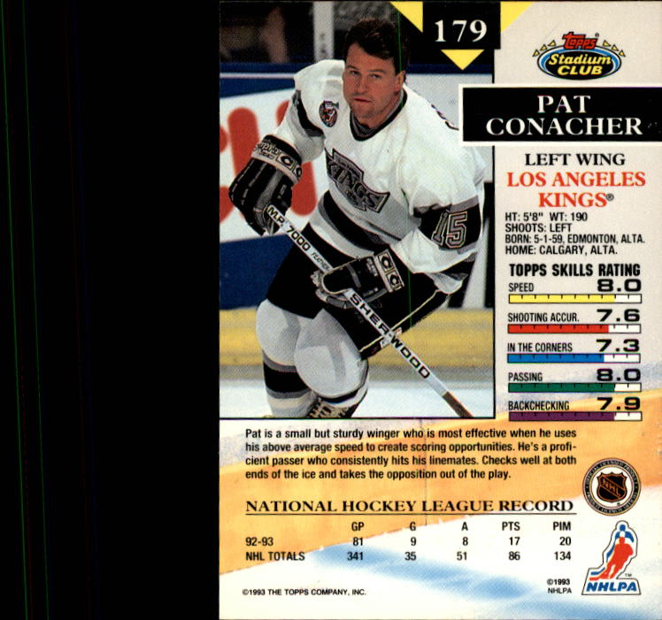B1400- 1993-94 Stadium Club Hk #s 1-250 +Rookies -You Pick- 15+ FREE US SHIP - Picture 351 of 493