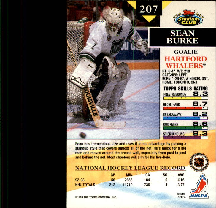 B1400- 1993-94 Stadium Club Hk #s 1-250 +Rookies -You Pick- 15+ FREE US SHIP - Picture 407 of 493