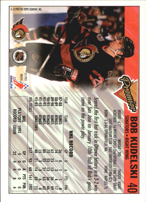 Sports Card Back