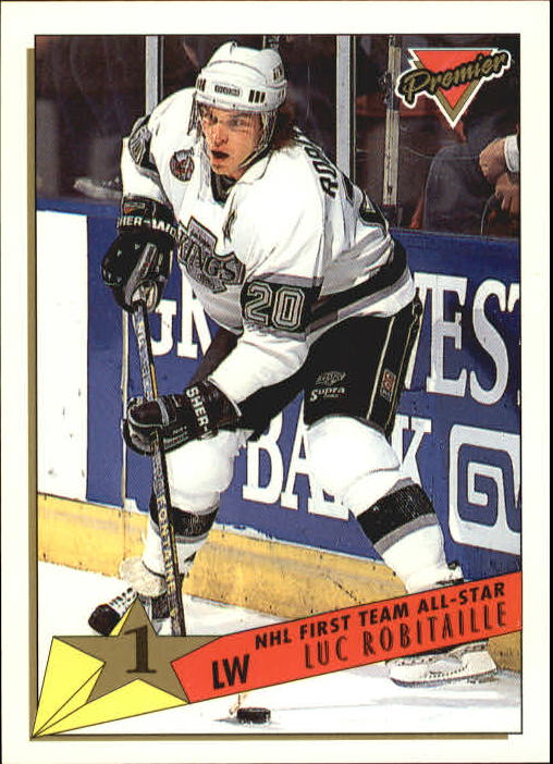 1993-94 Topps Premier #90 Luc Robitaille AS