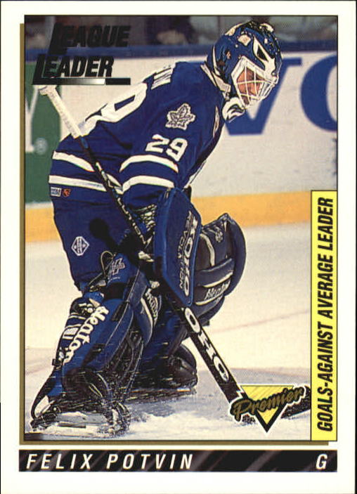 1993-94 Upper Deck Felix Potvin Toronto Maple Leafs #159