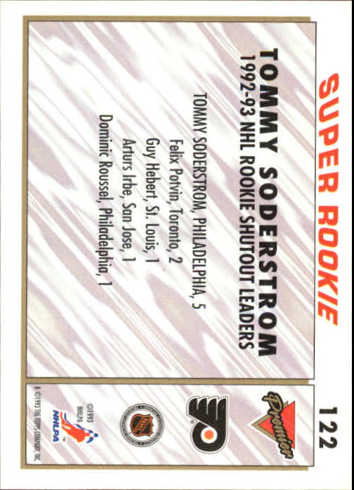 A0530- 1993-94 Topps Premier Hk #s 1-250 +Rookies -You Pick- 15+ FREE US SHIP - Picture 228 of 459