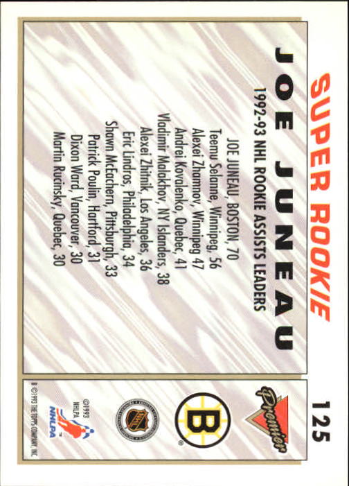 A0530- 1993-94 Topps Premier Hk #s 1-250 +Rookies -You Pick- 15+ FREE US SHIP - Picture 234 of 459