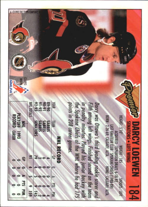 Sports Card Back