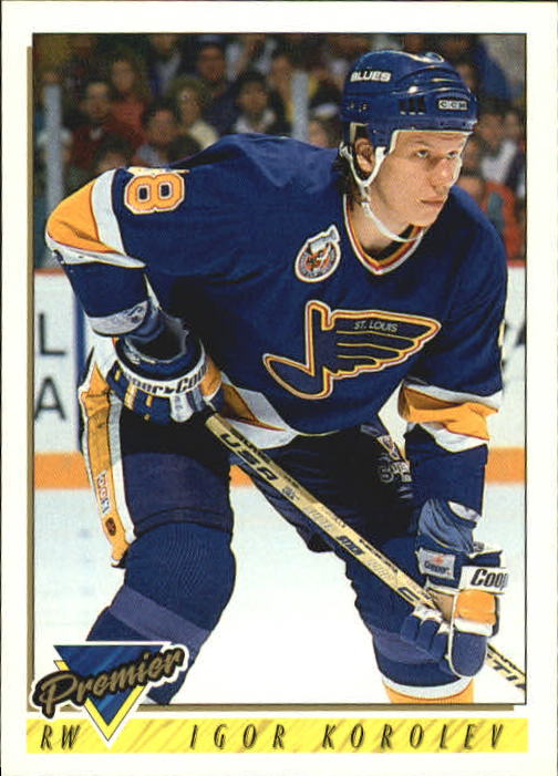 A0530- 1993-94 Topps Premier Hk Card #s 251-500 -You Pick- 15+ FREE US SHIP - Picture 238 of 374