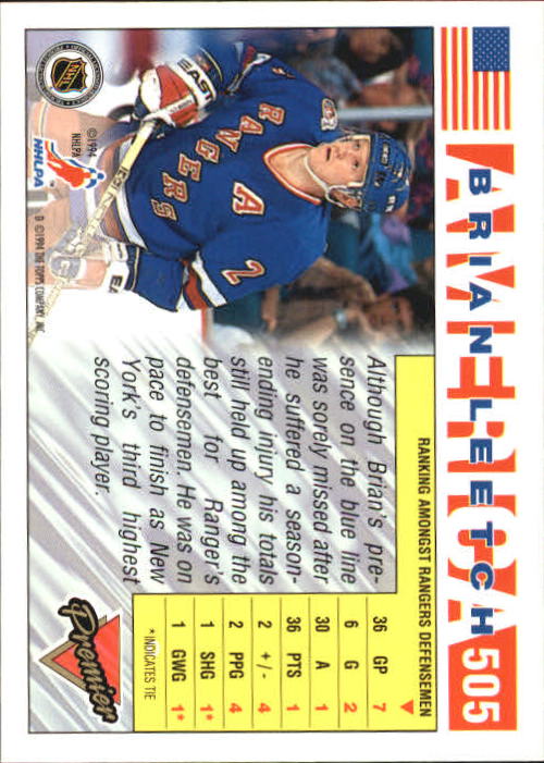 Sports Card Back