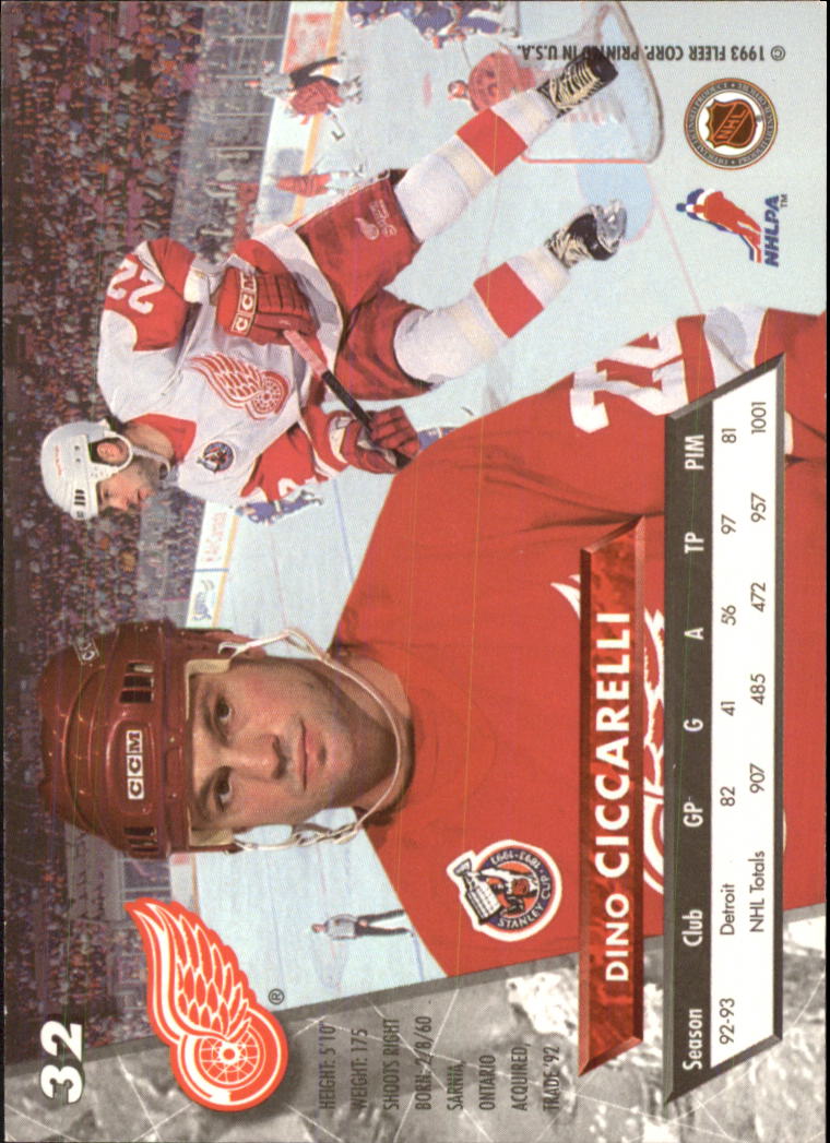 1993-94 Ultra #32 Dino Ciccarelli - MINT