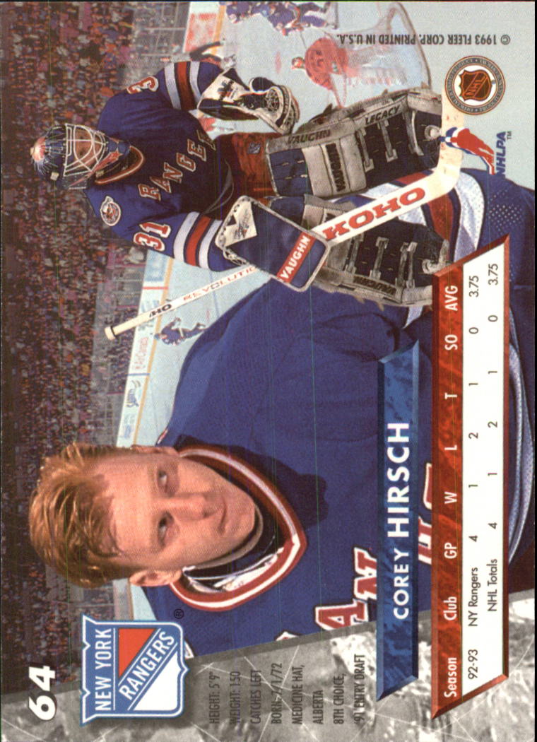 Sports Card Back