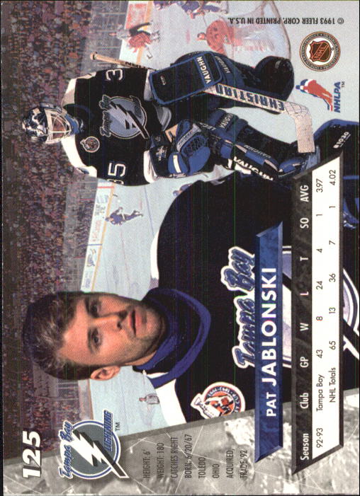 Sports Card Back