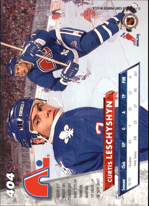 Sports Card Back