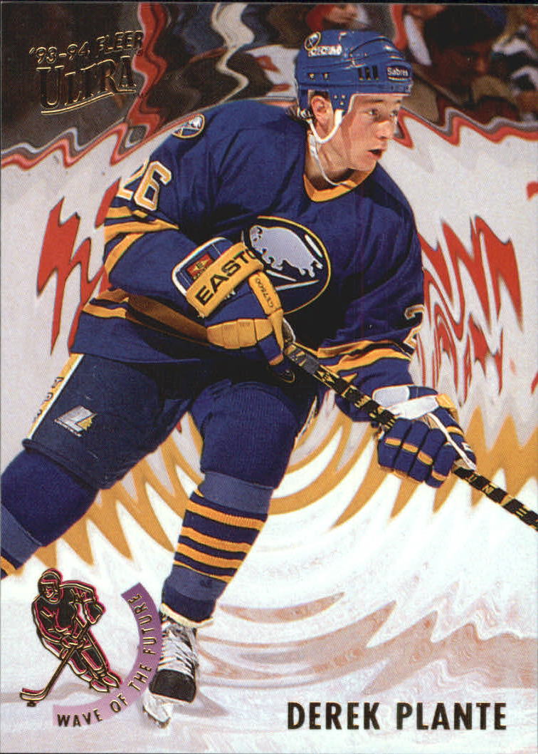 1993-94 Ultra Wave of the Future #13 Derek Plante on Fanatics Collect
