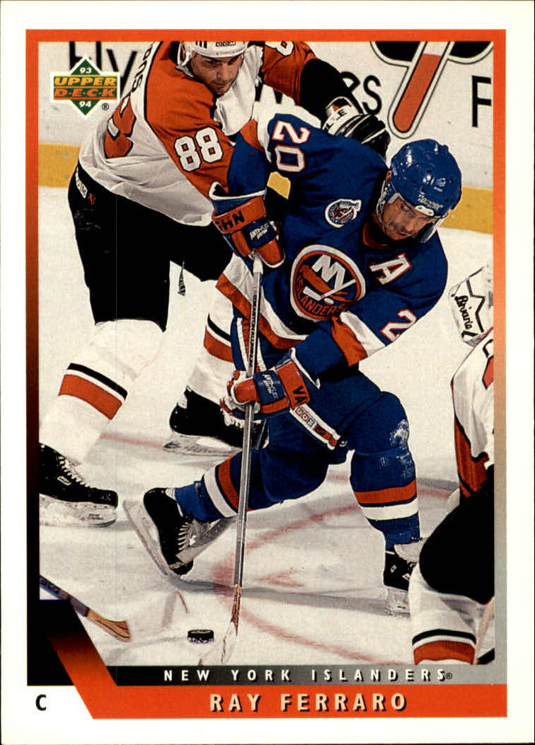 A0113- 1993-94 Upper Deck Hk Cards 1-200 +Rookies -You Pick- 15+ FREE US SHIP - Picture 280 of 367