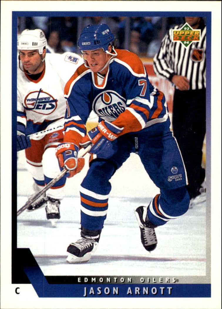  1993-94 Leaf Edmonton Oilers Team Set with Jason